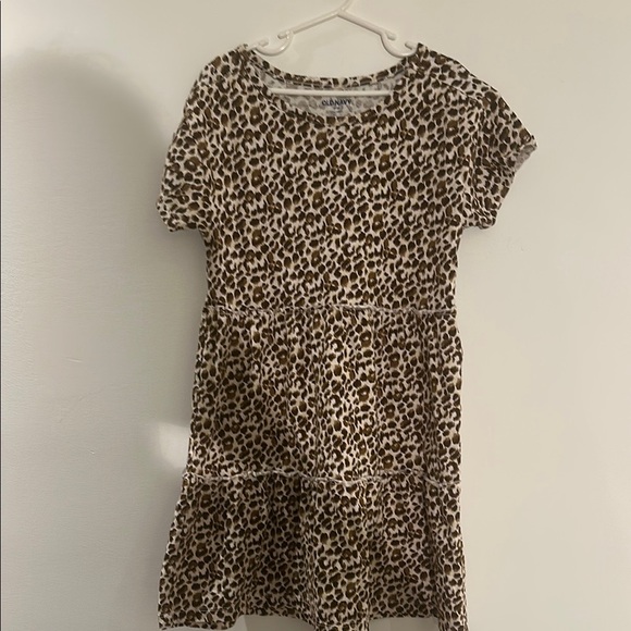 Old Navy Black and Cream A-Line Casual Dress - Picture 3 of 6